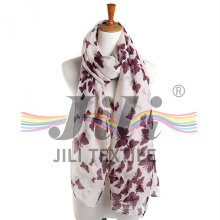 Nice-Looking Butterfly Print Viscose Polyester Long Winter Bestsellers Scarf